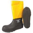 TOOLERMART Isa Szlf100l-Gr Overshoes, Composite Toe, Rubber, 7 1/2 In Height, Slip On
