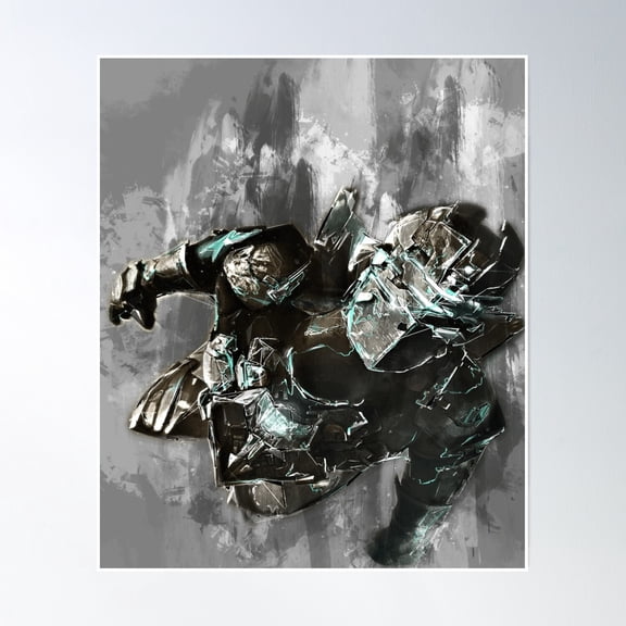 Isaac Clarke - Descent Poster Wall Art, Modern Wall Decor, 24x36 UNFRAMED