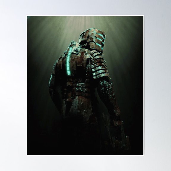 Isaac Clarke, Isolation Poster UNFRAMED PAPER POSTER, Home Decor, Vintage Gift, Living Room Dercor