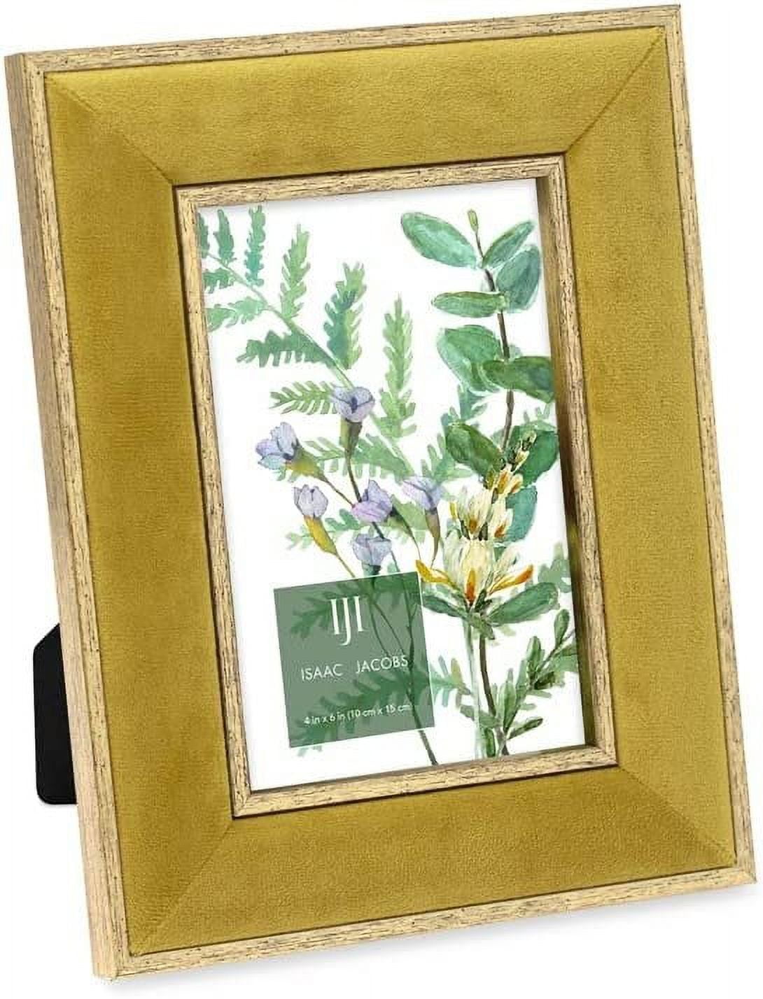 8x8 Pale Yellow + Aqua Green Picture Frame – Mutual Adoration + POST