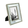 thumbnail image 1 of Isaac Jacobs 4x6 Silver Beveled Mirror Picture Frame for Tabletop Display, 1 of 7