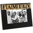 thumbnail image 1 of Isaac Jacobs Black Wood Sentiments Family Picture Frame, 4x6 inch, Photo Gift for Holiday, Display on Tabletop, Desk Black, 1 of 4