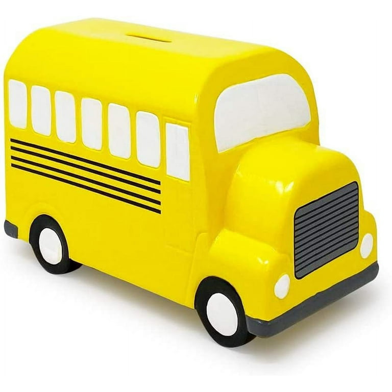 School bus piggy bank best sale
