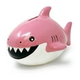 thumbnail image 1 of Isaac Jacobs Pink Ceramic Shark Money Bank, Fish Piggy Bank, 1 of 6