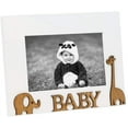 thumbnail image 1 of Isaac Jacobs Wood Sentiments Picture Frame, 4x6 inch Baby 4x6 inch, White, 1 of 4