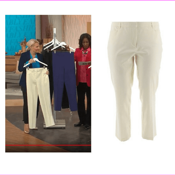 Isaac Mizrahi 24/7 Straight Leg Pants A255912