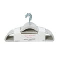 thumbnail image 1 of Isaac Mizrahi 30 Pack of Velvet Hangers in White, 1 of 4