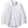 thumbnail image 1 of Isaac Mizrahi Big Boy's French Cuff Cotton Shirt, White, 18-20, 1 of 2