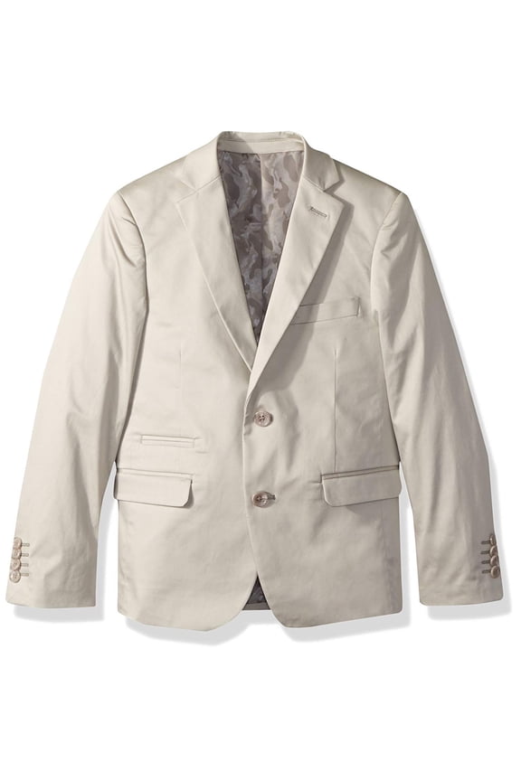 Boy's 2-20 Modern Fit Cotton Blazer Single Brested Sport Coat - Colors