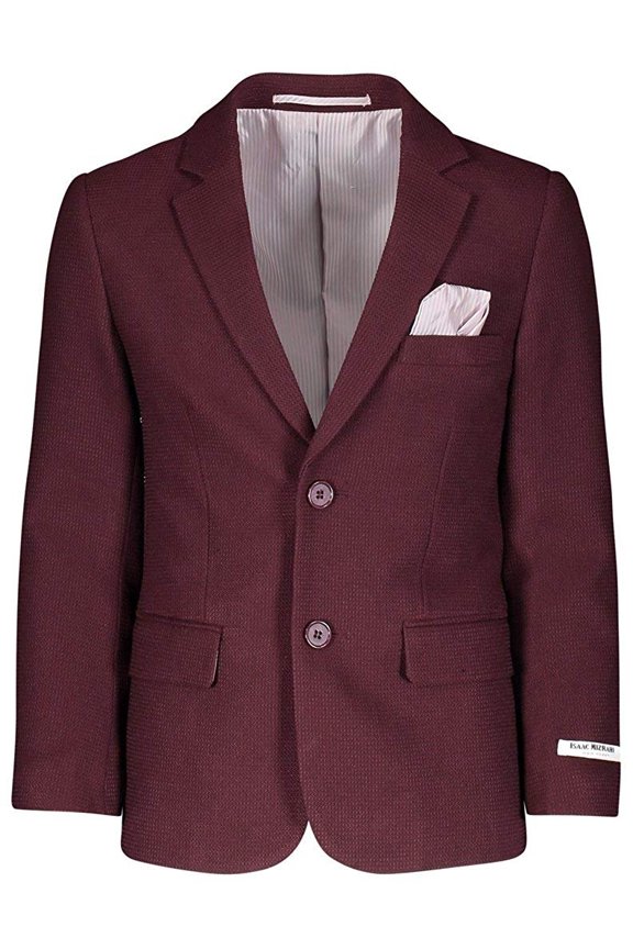 Boy's 2-20 Modern Fit Knit Blazer Single Brested Sport Coat - Colors