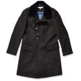 thumbnail image 1 of Isaac Mizrahi Boy's 2-20 Velvet Collar Quilt Lined Wool Blend Peacoat, 1 of 4