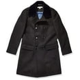 thumbnail image 1 of Isaac Mizrahi Boy's 2-20 Velvet Collar Quilt Lined Wool Blend Peacoat, 1 of 4