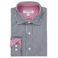 thumbnail image 1 of Isaac Mizrahi Boy's 9239 Dress Shirt - Navy Stripes - 4, 1 of 3