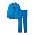 thumbnail image 1 of Isaac Mizrahi Boy's ST2078 Stretch Cotton Suit - Cobalt Blue - 3, 1 of 1