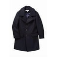 thumbnail image 1 of Isaac Mizrahi Boys Single Breasted Wool Overcoat with Epaulets - Colors, 1 of 4