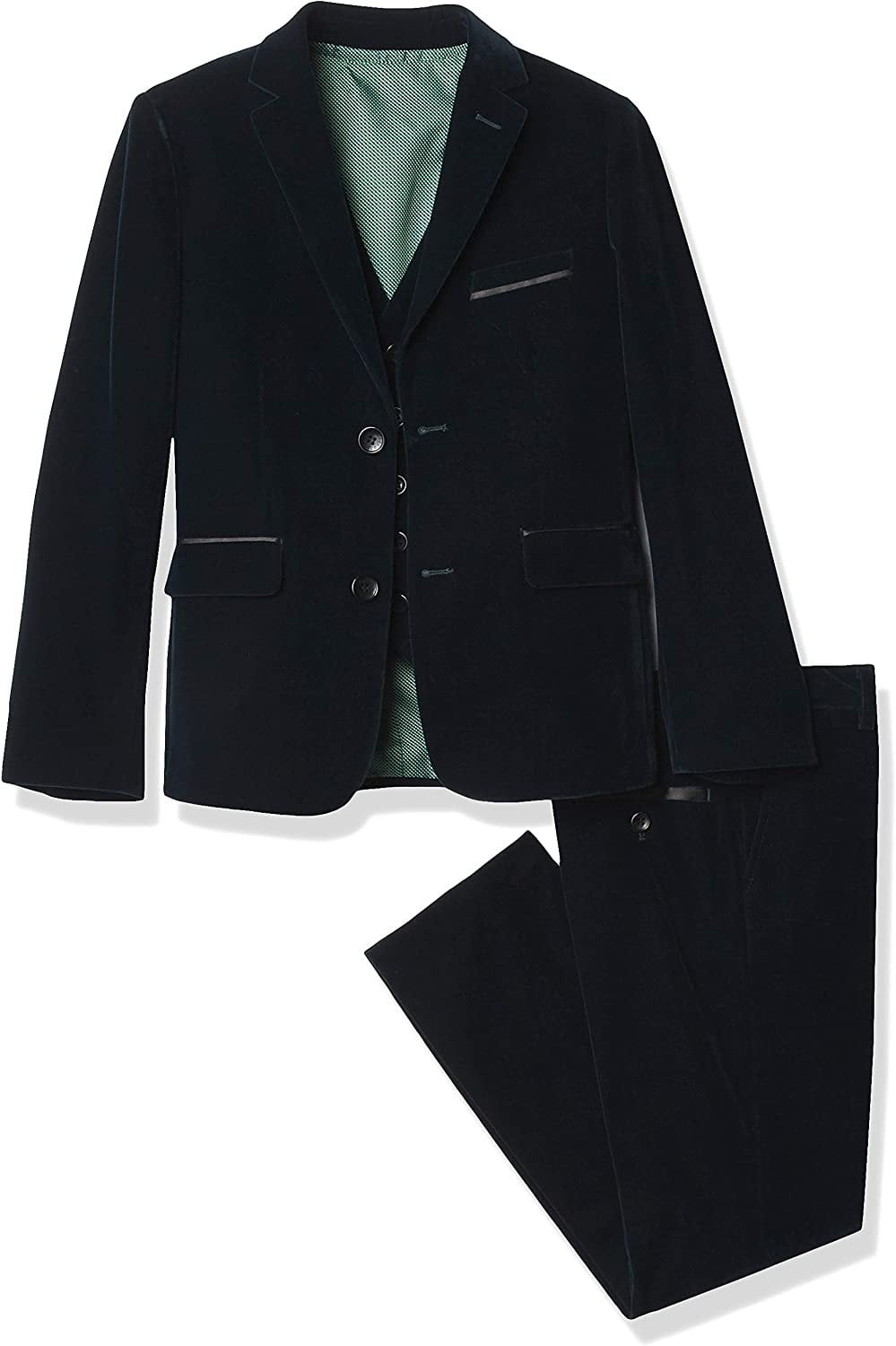 Hunter green velvet shop tuxedo jacket