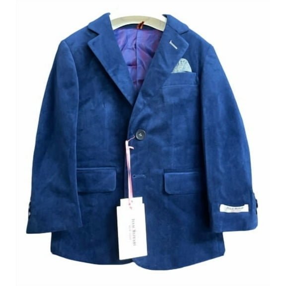 Isaac Mizrahi Boys Velvet Blazer, Boy's 4