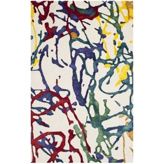 Transitional Rug - Isaac Mizrahi Wool Pile -Confetti Multi-Color:Confetti Multi,Design:Transitional,Shape:Large Rectangle,Size:10'L x 8'W