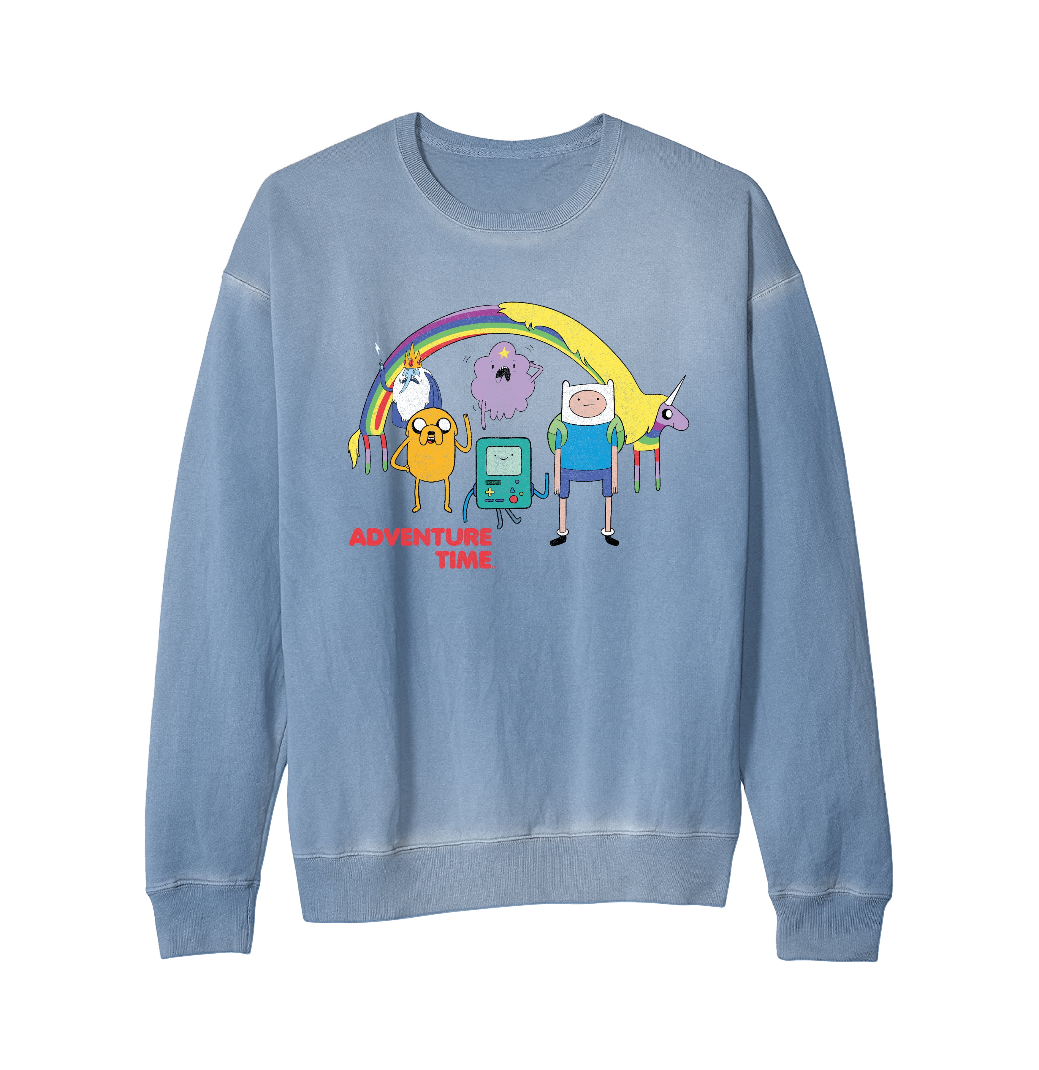 Regular Fit Hoodie - Blue/Adventure Time - Men