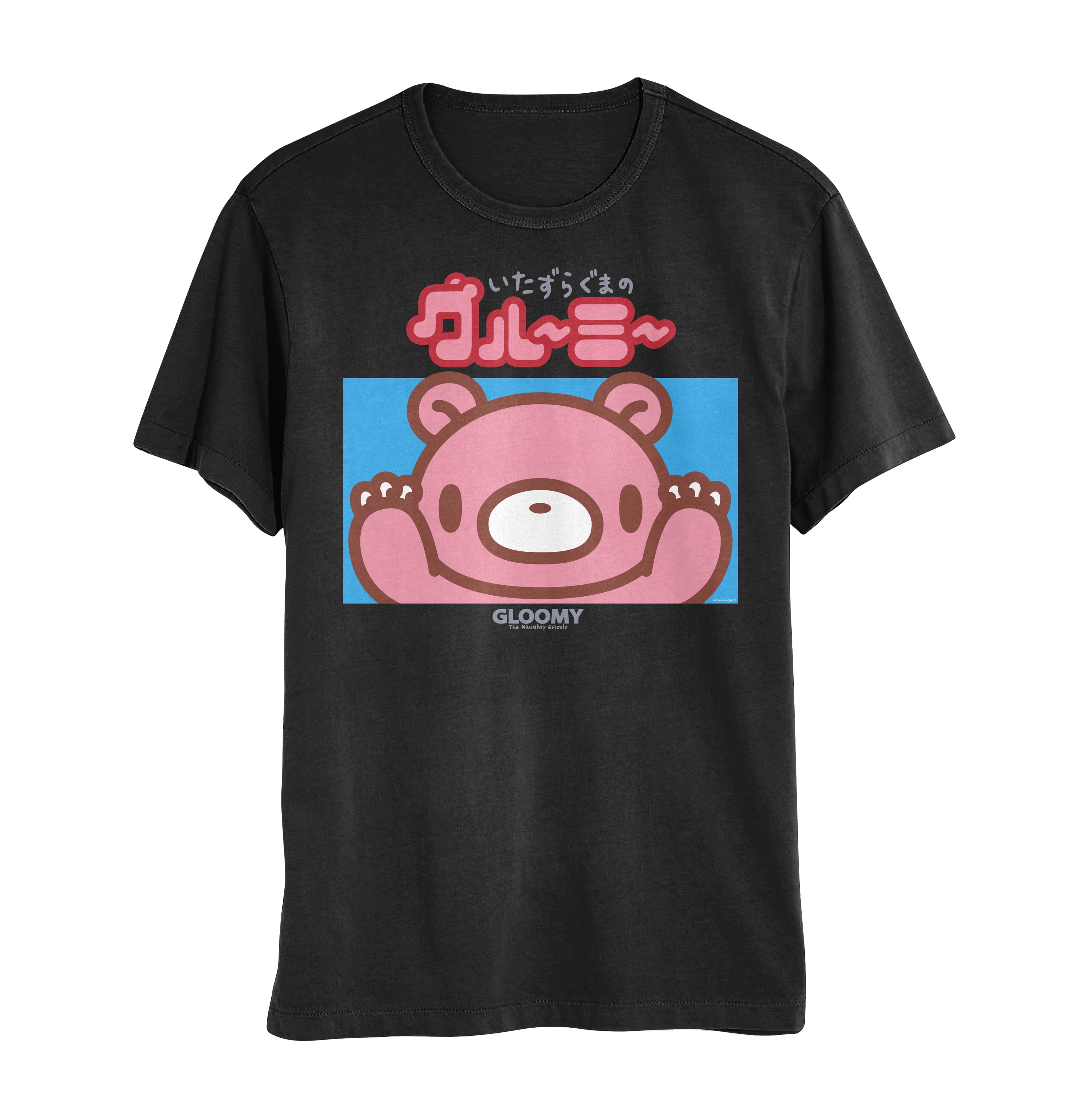 Street Style Teddy Bear Design Tee 100% Cotton Unisex T-Shirt