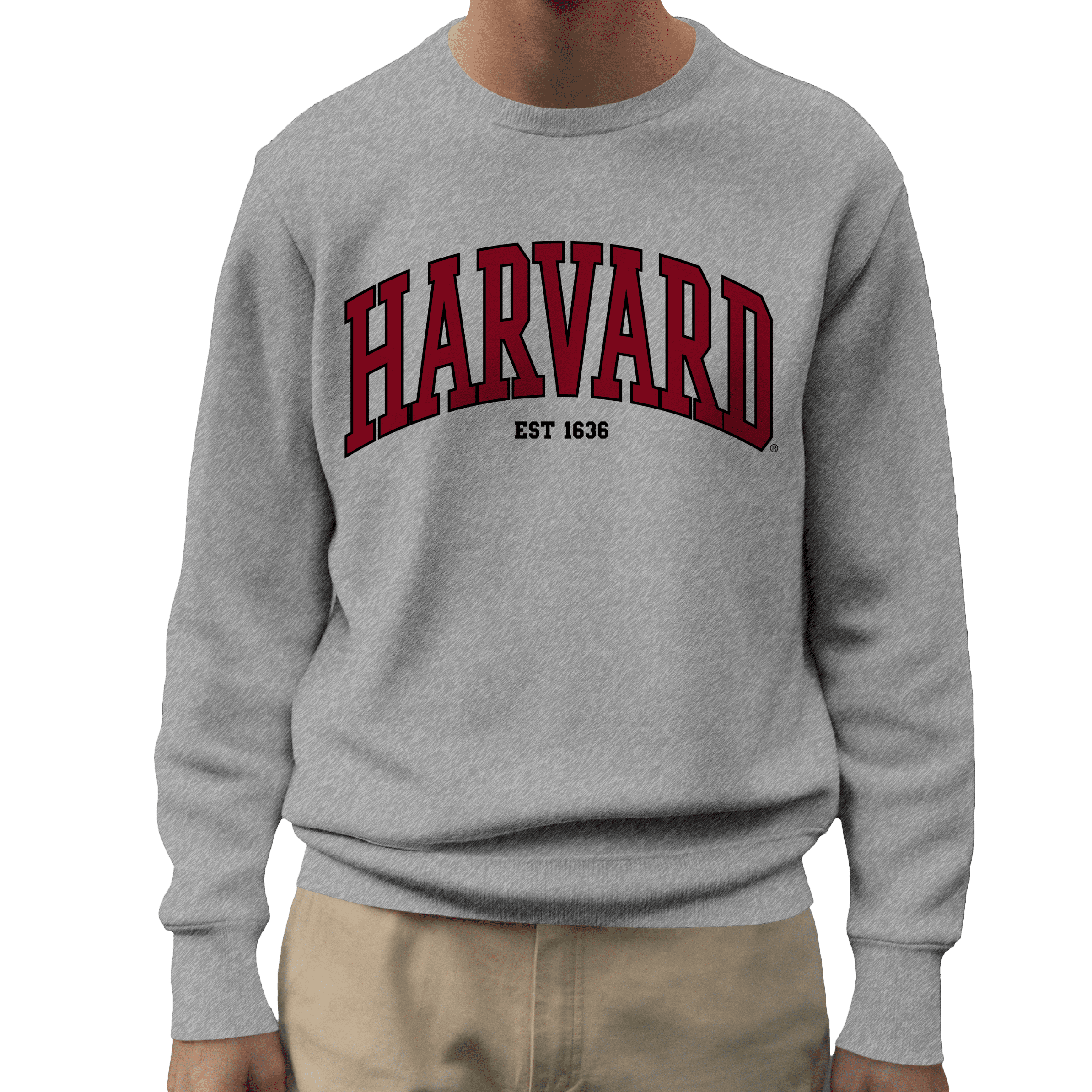 Harvard University Est 1636 Mens and Womens Crewneck Sweatshirt