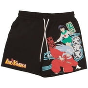 Isaac Morris Limited Inuyasha Womens Anime Shorts Inuyasha Lounge Shorts Inuyasha Women's Shorts Graphic Shorts Anime Merch (Size XS-XXXL)