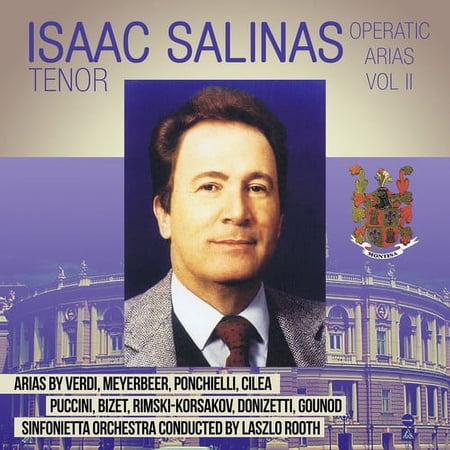Isaac Salinas - Operatic Arias II - Classical - CD