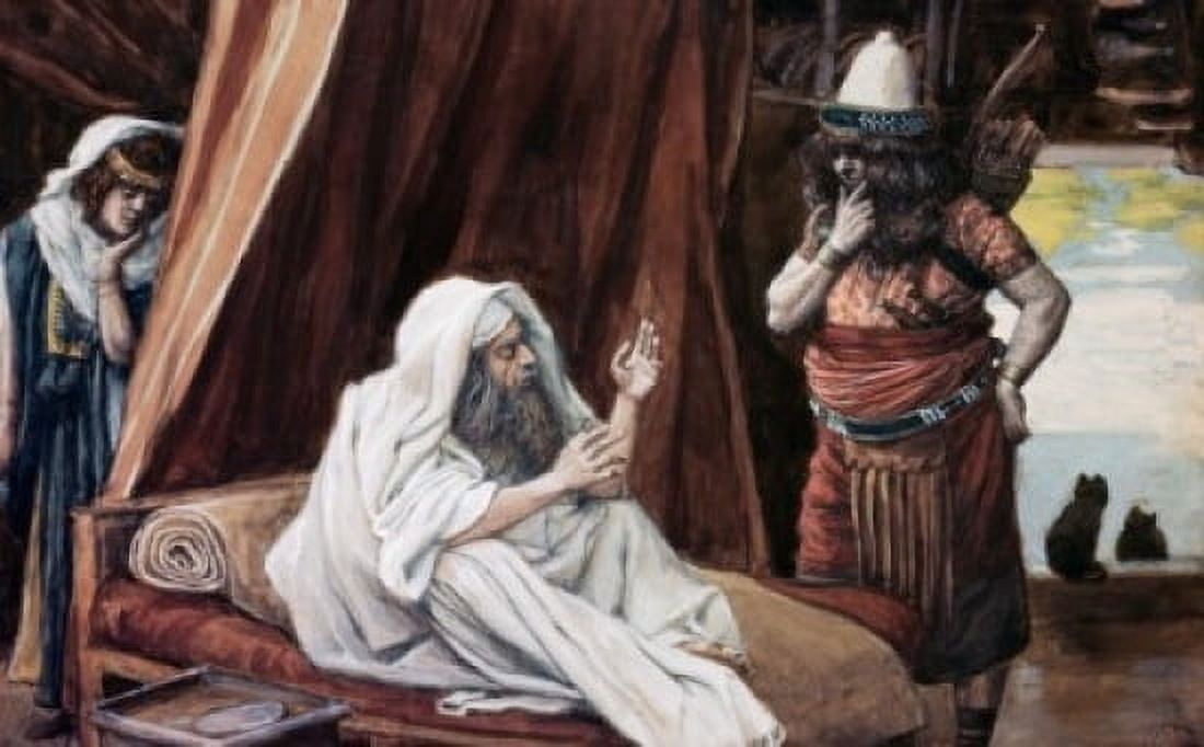 Isaac Sends Esau to Hunt James Tissot (1836-1902 French) Jewish Museum New York Canvas Art - James Tissot (24 x 36)