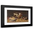 thumbnail image 1 of Isaac Soreau 24x16 Black Modern Framed Museum Art Print Titled - Still Life of Fruit and Flowers (1624 - 1700), 1 of 1