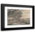 thumbnail image 1 of Isaac Weld 24x18 Black Modern Framed Museum Art Print Titled - American Stage Wagon, 1 of 5