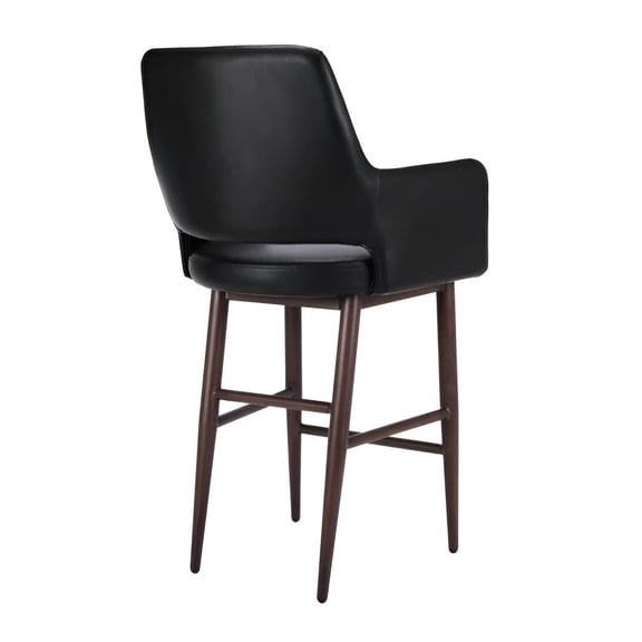 Isaak Stool Black in Set of 4