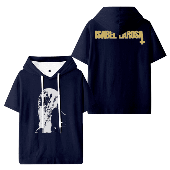 Isabel LaRosa Profile Photo Hooded T-shirt Women Men Short Sleeve Tee Casual Fashion Tops