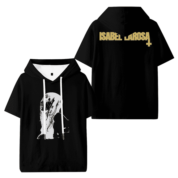 Isabel LaRosa Profile Photo Hooded T-shirt Women Men Short Sleeve Tee Casual Fashion Tops
