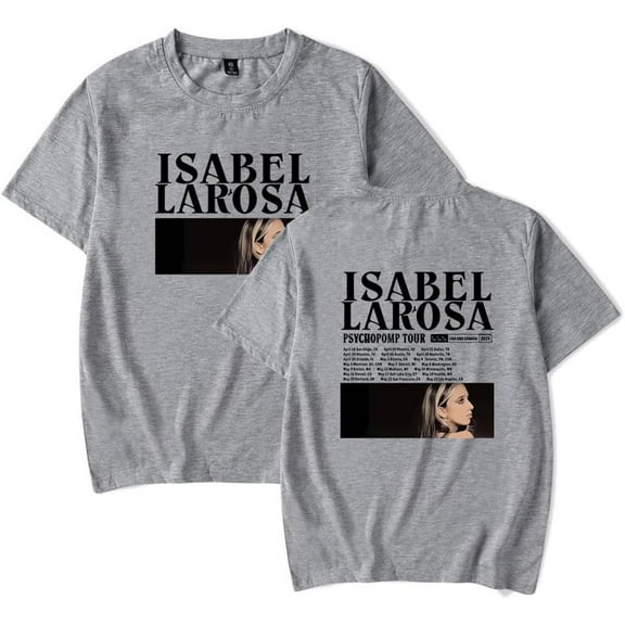 Isabel LaRosa Psychopomp Tour 2025 Merch Short Sleeve T-shirt Unisex Fashion Crew Neck Top