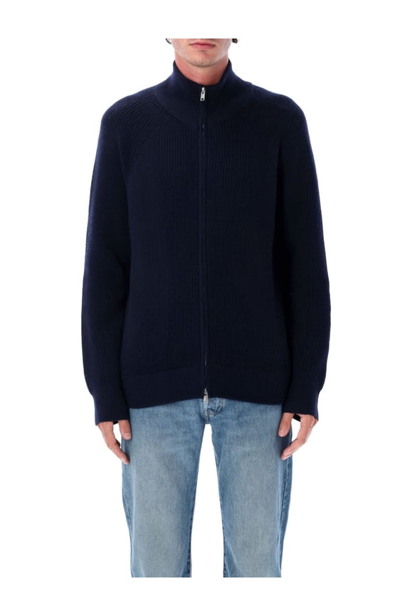 Benet Ribbed High Collar Knit Sweater (Men's)