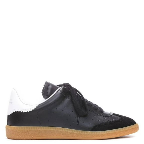 Isabel Marant Bryce Low-Top Leather Sneakers, Brand Size 35 ( US Size 5 )