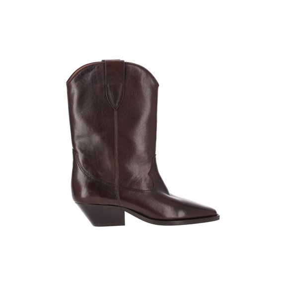 Isabel Marant Dark Brown Duerto Leather Boots Brown (Women's)
