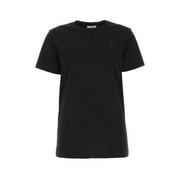 Isabel Marant Etoile Woman Black Cotton Aby T-Shirt