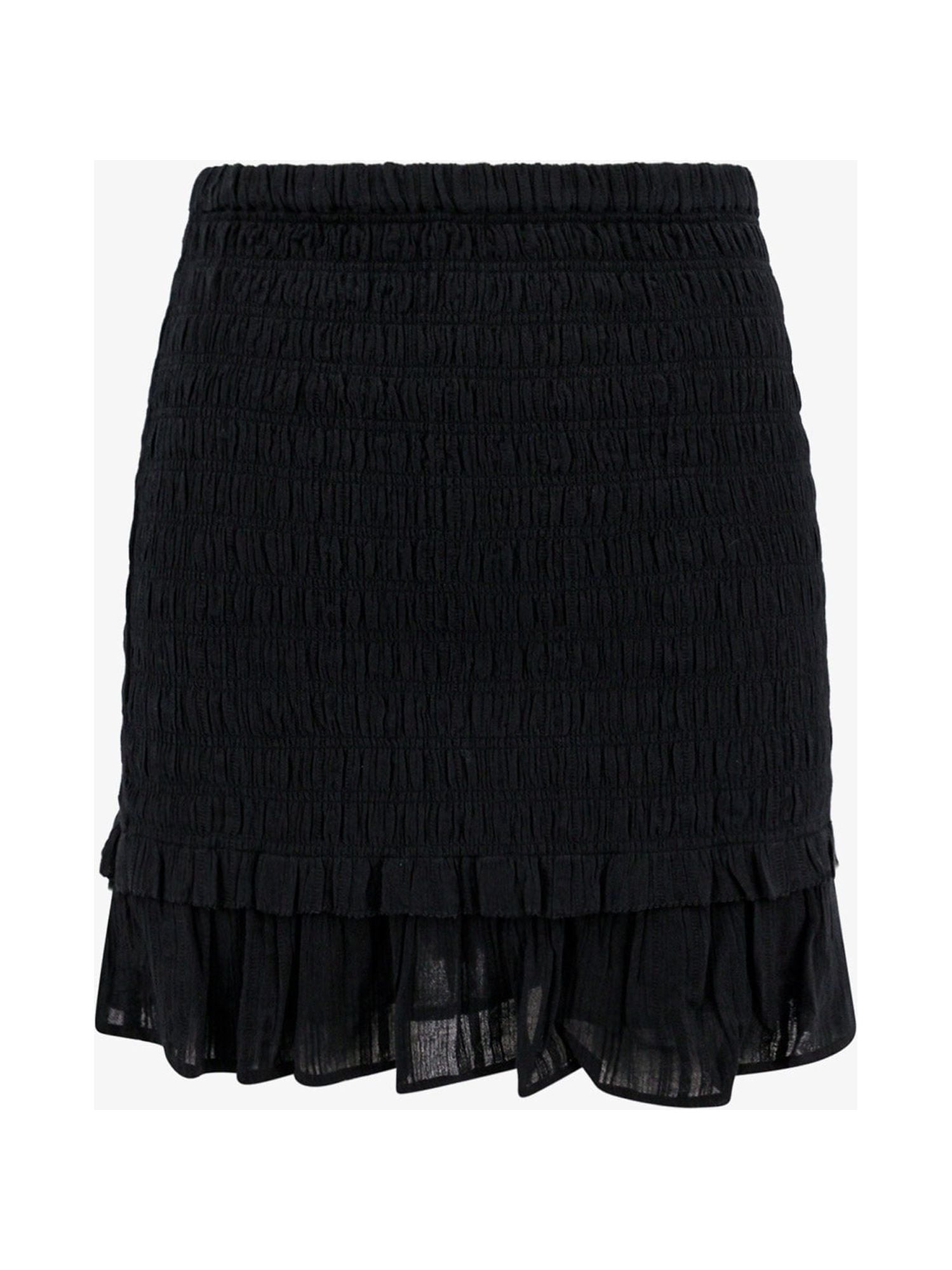 Isabel Marant Etoile Woman Dorela Woman Black Skirts