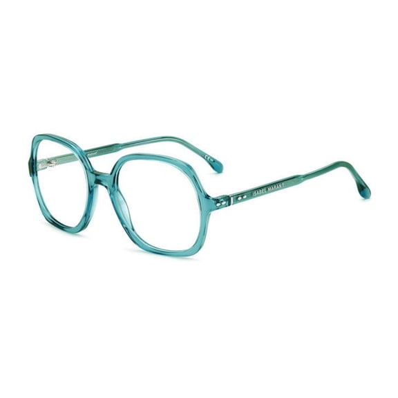 Isabel Marant IM 0087 0ZI900 54mm Square Eyeglasses Unisex Transparent Teal