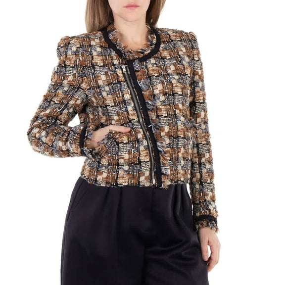 Isabel Marant Kerry Short Tweed Jacket, Brand Size 34 (US Size 0)