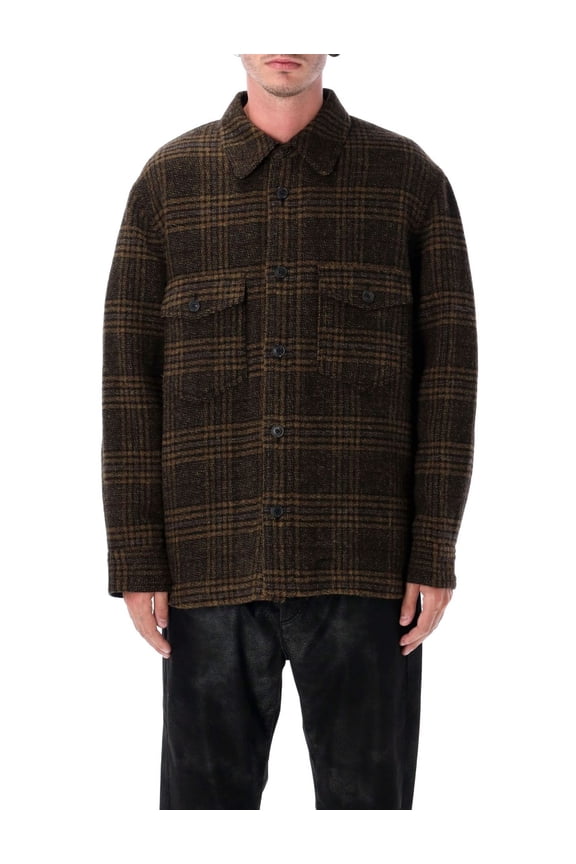 Kervey Checked Relaxed Overshirt (Men's)