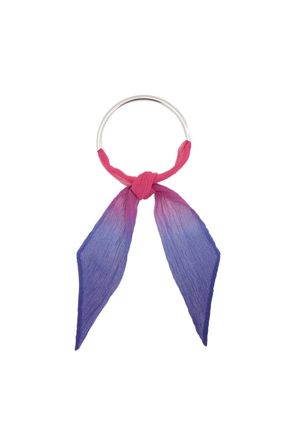 Ras Du Cou Necklce in Pink