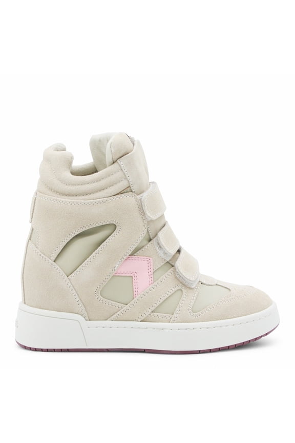 Sculpted Sole Sneakers With Smooth Upper Grey (Women's)