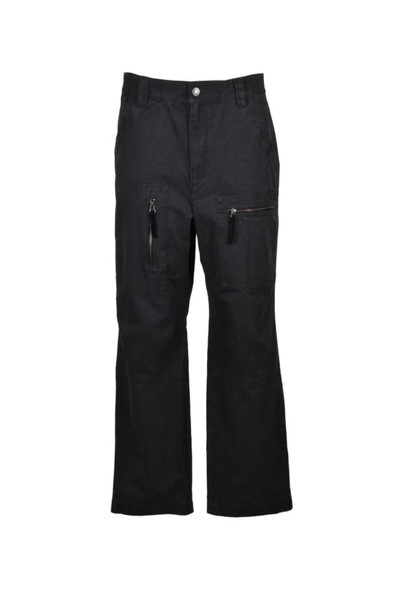 Straight-Leg Trousers With Zippered Pockets (Men's)