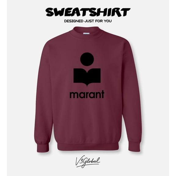 Isabel Marant Style Pullover High Fashion Designer WM161 Collection Brand Paris Sweatshirt, for men & women, up to size 5XL