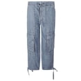 thumbnail image 1 of Isabel Marant Étoile Women's Indigo Blue Cotton Washed Denim Blue Sizes IT 32-56, 1 of 6