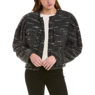 Isabel Marant womens Étoile Harmon Jacket, 40, White