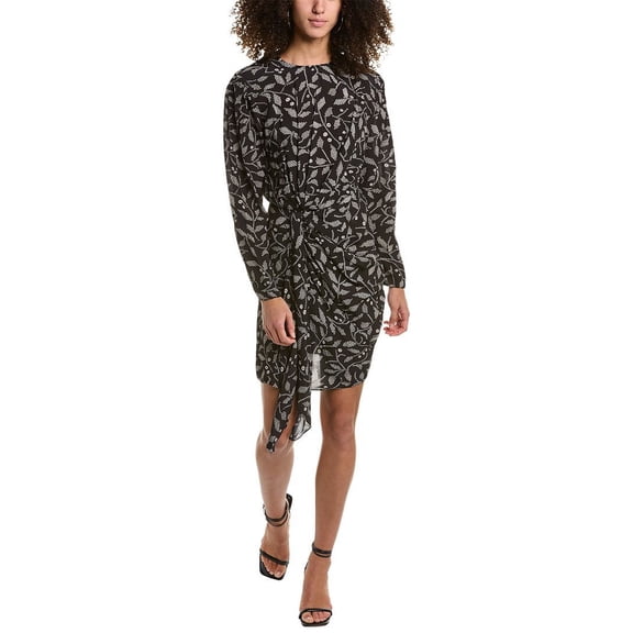 Isabel Marant womens  Étoile Dulce Mini Dress, 38, Black