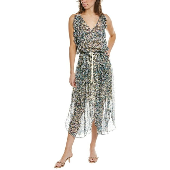 Isabel Marant womens  Étoile Fadelo Maxi Dress, 38, Green